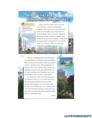 EL2 - Urban and Suburban