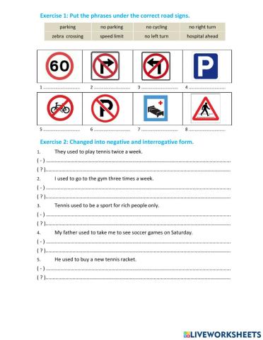 Grade 7 - unit 7 traffic
