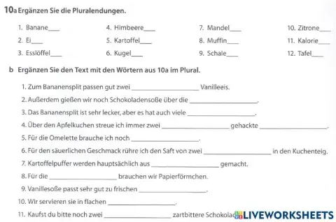 Aspekte neu B1+-K3-M1-Pluralbildung der Nomen