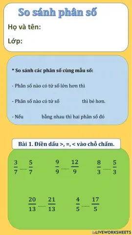 BTHN-20.2-So sánh phân số cùng mẫu số