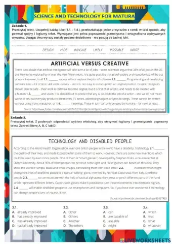 Science and technology