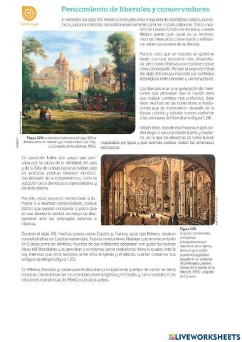 Ideas conservadores y liberales en México