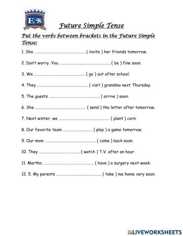 Future Simple Trense