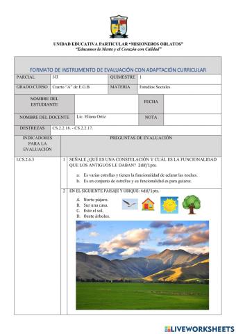 Evaluacion EESS Adaptación