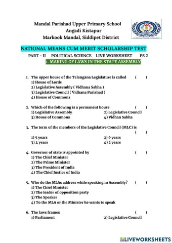 General Knowledge questions