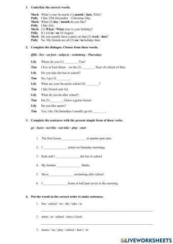 Project 2 Gyakorlás