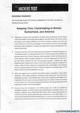 IELTS READING PRACTICE 8