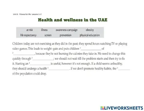 Health and wellness in the UAE