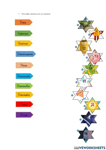 Números del 10 al 19