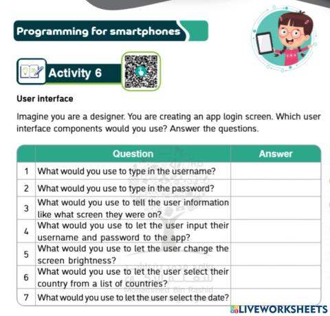 Programming for smart phone