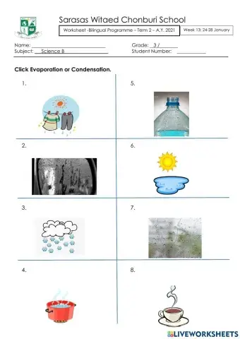 Evaporation Vs Condensation
