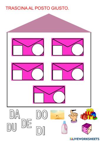 Casa fratelli DA DE DI DO DU