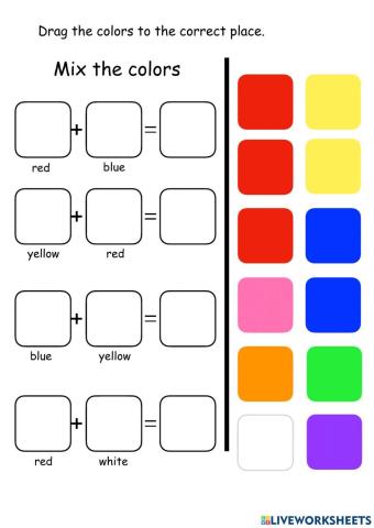Mix colors