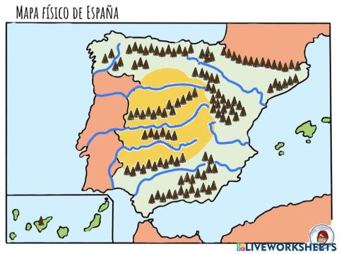 Montes, cabos y golfos. España
