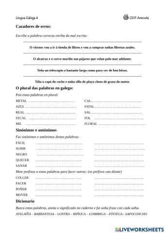 Lingua galega