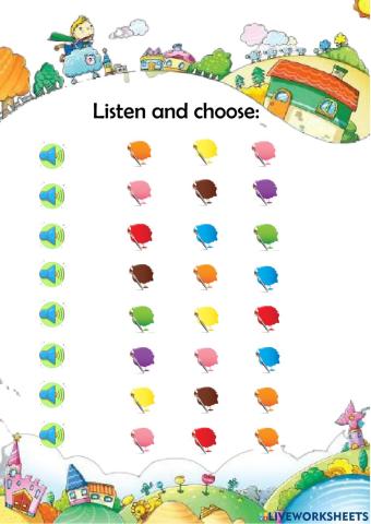 Colors preschool