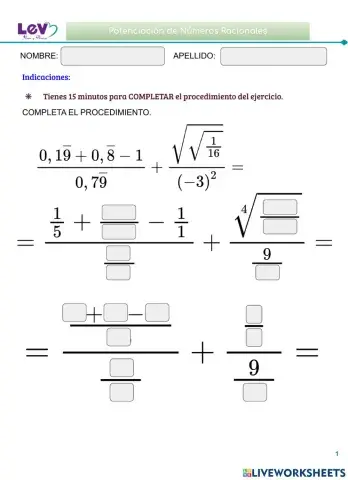 Operaciones combinadas