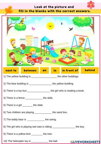 Year 3 cefr (place prepositions)