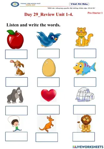 Day 29-Review Unit 1-4