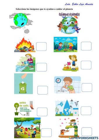 Cuidado del medio ambiente