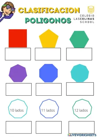 Clasificación polígono según nº de lados