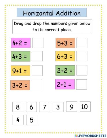 Horizontal addition