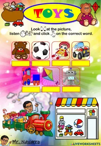 Toys (Look, listen and click)