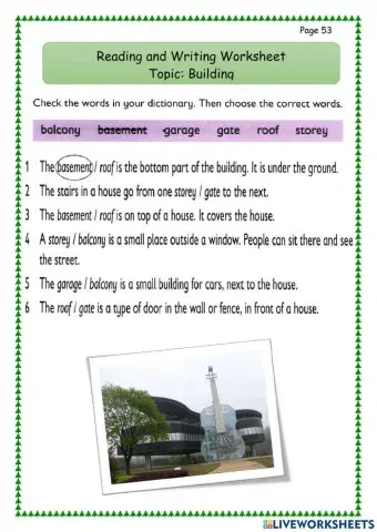 Building Unit 4 Unusual houses