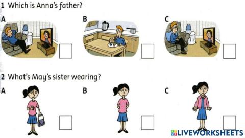 Starters- Listening practice