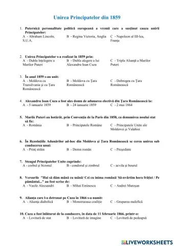 Unirea Principatelor