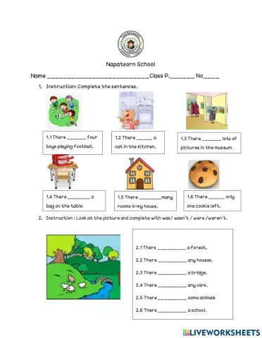 There was-There were