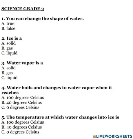 Science 3 week 21