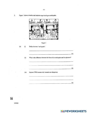 Grade 12 Geography Past BGCSE Paper