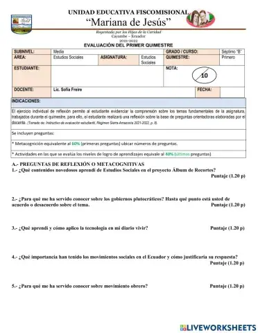 7 beess-evaluación primer quimestre