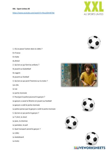 XXL - Sport Unites All