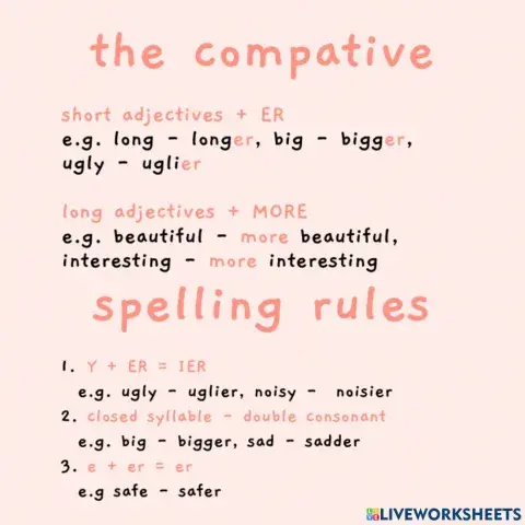 Comparatives