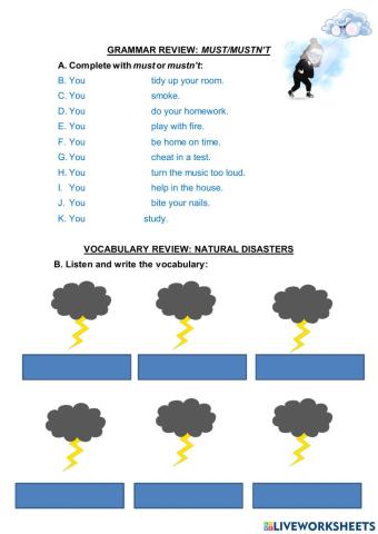 Grammar & vocabulary review