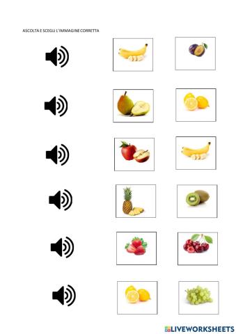 Lessico:frutta