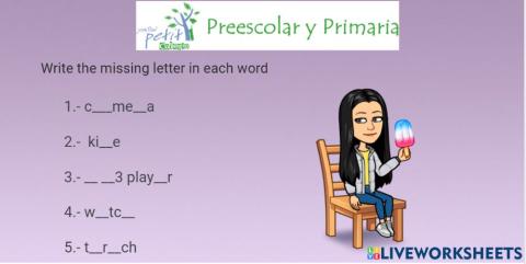 Reviewing vocabulary