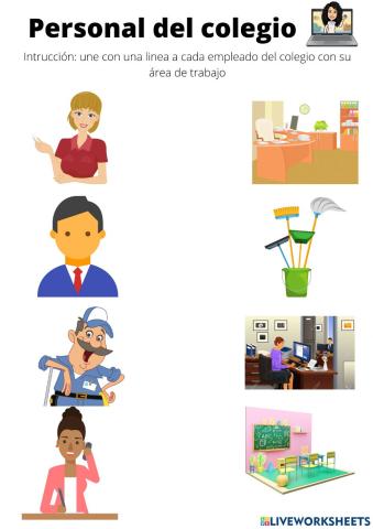 Personal del colegio
