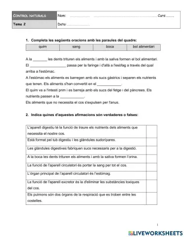 Aparells del cos humà