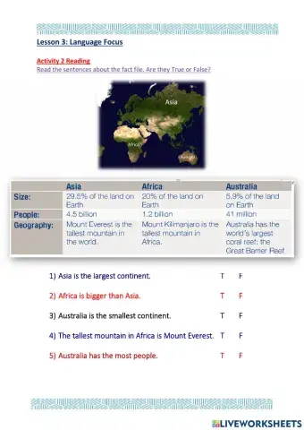 Access 8 - T2 - U6 - L3 - Act 2