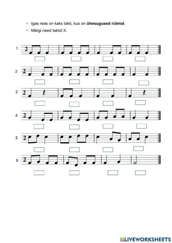 Paarilise leidmine (rütmid)