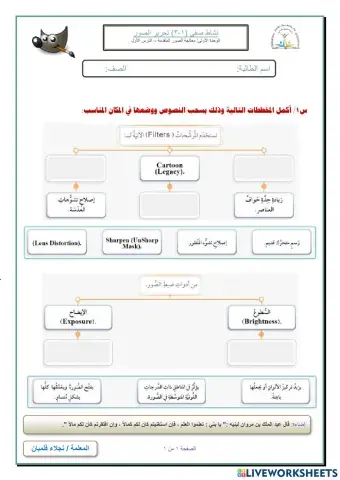 نشاط صفي درس 1-3