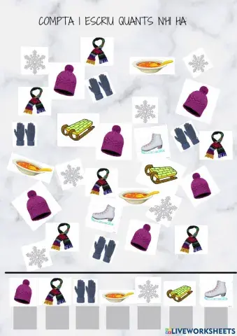 Compta i escriu (hivern)
