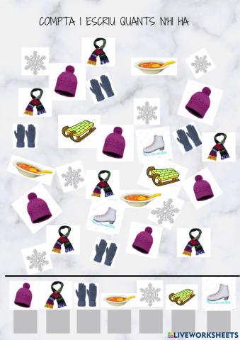 Compta i escriu (hivern)