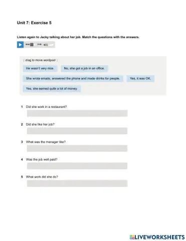 Mindset Foundation - Languague Builder Skills Modules - Unit 7 Ex5