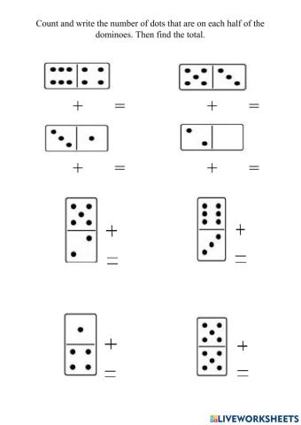 Addition with Dominoes