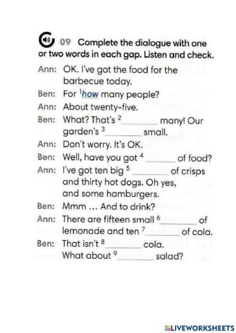 Wider World 1 - Unit 2.7 Too much-many, not enough