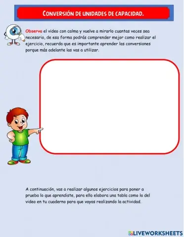 Medidas de capacidad